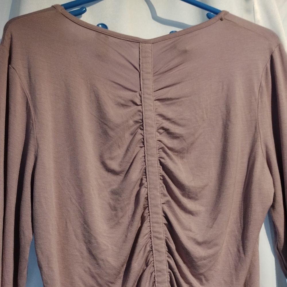 Marika Women's Long Sleeve Blouse - Soft Lilac - Picture 7 of 9